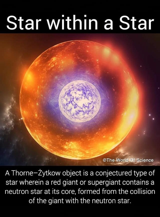 A Star Within a Star, Thorne Zytkow Objects